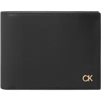 Calvin Klein Elegant und sicher: Schwarzer Herren-Geldbeutel mit RFID-Schutz