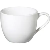 Aro Kaffeetasse, Porzellan, 200 ml, weiß, 6 Stück