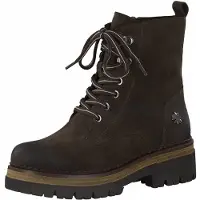 Marco Tozzi Schnürstiefel Beige