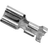 Lapp 63501130 Fladstik-kabelsko Stikbredde: 6.3 mm Stiktykkelse: 0.8 mm 180 ° Uisoleret 100 stk