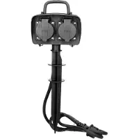 ORNO GARDEN SOCKETS 2x2P + Z 1.5m IP44 3G1.5mm2