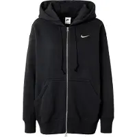 Nike Kapuzensweatshirt "W NSW PHNX FLC FZ OS HOODIE", mit Reißverschluss, aus Baumwolle und Polyester, Oversize-Schnitt