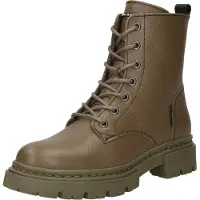 Bullboxer Hochwertige Stiefelette Schnürschuhe für Damen 610504E6LC KAKA Grün