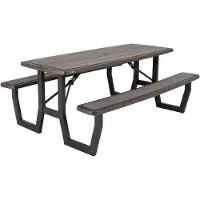 Lifetime Picknicktisch Rough-Cut klappbar