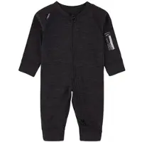 Lindberg Merino Overall, Black Melange, 50-56
