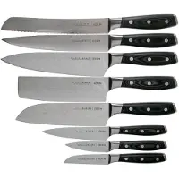 Eden kitchen knives Eden Classic Damast 2030-S08, 8-teiliges Messerset