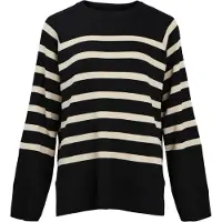 Object Damen Pullover & Cardigans Objester Ls Knit Top - Zwart - Größe L
