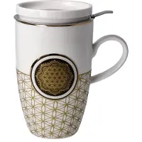 Goebel Teetasse Blume des Lebens