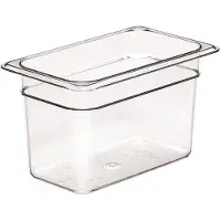 Multi Kantine Cambro 1/4GN 3.7L 26.5x16.2x15cm Polycarbonat Klar,6 stk/krt