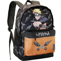 KARACTERMANIA Naruto Shippuden Uzumaki Rucksack 44 Cm Schwarz Schwarz One Size