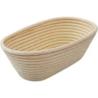 Schneider - Brotform / Gärkorb oval, Peddigrohr, 240 x 140 mm, 500 g