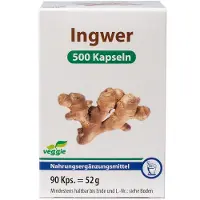 Pharma Peter GmbH Pharma Peter Ingwer 500 Kapseln, 90 St. Kapseln