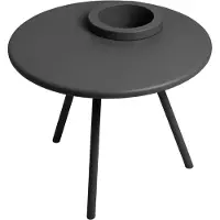 Fatboy Beistelltisch und Pflanzentisch Bakkes Anthracite Ø60 x 49 cm