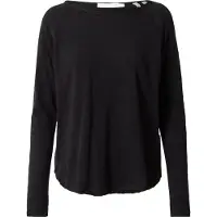 Rich & royal Langarmshirt "2409 O HJ LS" mit offener Ausschnittkante und Saum