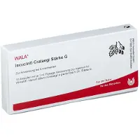 Wala Geneesmiddelen (eigen cnk) Iscucin Crataegi Stärke G Ampullen 10X1 ml