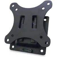Digitus Universal Wandhalterung für Monitore bis 81cm (32), 18 kg, 68,6 cm (27 Zoll), 75 x 75 mm, 100 x 100 mm, Schwarz