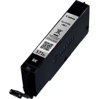 Canon CLI-571BK XL, Hohe (XL-) Ausbeute, Schwarz, Tinte auf Pigmentbasis, 1 Stück(e)