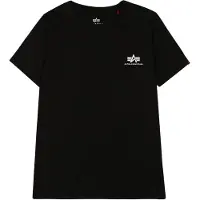 Alpha industries T-Shirt Kinder Baumwolle schwarz, 16 777073-0003-00160