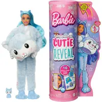 Barbie Cutie Reveal Winter Schneeflocken Puppe - Husky