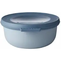 Mepal Multischüssel Cirqula - Mikrowellengeschirr - Multikom 350 ml - Nordic blue - Meal prep box