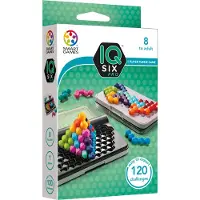 SmartGames Smart Games - IQ Six Pro, Puzzlespiel mit 120 Herausforderungen, 3 Spielmodi, ab 8 Jahren