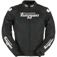 Furygan Atom Vented Evo Jacke Schwarz M Mann Schwarz M