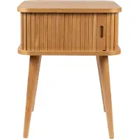Zuiver Barbier Beistelltisch furniert Holz 45x45 cm