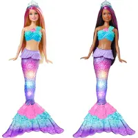 Barbie Dreamtopia Zauberlicht Meerjungfrau Malibu Puppe