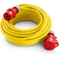 Trotec Profi-Verlängerungskabel 20 m / 400 V / 2,5 mm² (CEE 16 A) - Germany