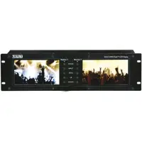 Dmt DLD-72 MKII Dual-7-Zoll-Display mit HDMI-Anschluss – Rack-Montageversion