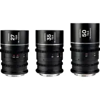 Laowa Nanomorph S35 Bundle (27,35,50mm) (Silber) (Cine) Canon RF