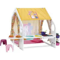 Baby Born Puppenhaus, Weekend Haus mit Licht - und Soundfunktion + Zubehör