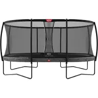 Berg Champion Grand Oval Trampolin 520x345 cm mit deluxe sicherheitsnetz