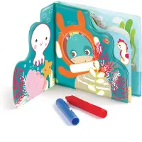 Ludi Badespielzeug - Badespielzeug - 15x15 cm - Farbbuch - - One Size - Badespielzeug