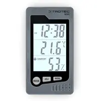 Trotec BZ05 Raum-Thermohygrometer digital Innen Fühler Luftfeuchtigkeit Temperatur