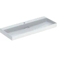 Geberit Waschtisch One 120cm, m HL mi, o. ÜL, we. K-Tect/Bl we.