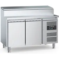 Ecofrost Gastro Edelstahl Kühltisch Kühltheke Saladette 2 Türen 240l 6x 1/1GN +2/+8°C