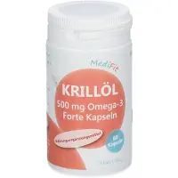 Medifit Krillöl 500 mg Omega-3 Forte Kapseln 60 St