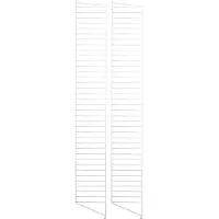String - Bodenleiter für Regal 200 x 30 cm (2er Set), weiß