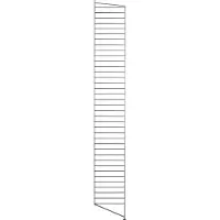 String - Bodenleiter für Regal 200 x 30 cm, schwarz