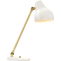 Louis Poulsen VL38 Tischlampe weiß