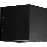 LIGHT-POINT Cube LED-Außen-Downlight schwarz IP54 15cm Alu - , Cube, dimmbar, Schwarz, Aluminium, Design