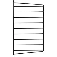 String - Wandleiter für Regal 50 x 30 cm, schwarz