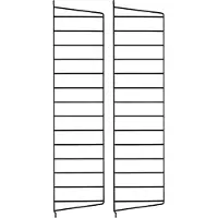 String System Wandleiter Schwarz 75/20 Set