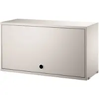 String System Hängeschrank mit Klapptür 78/42/30 Beige
