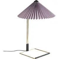 HAY Matin Tischleuchte L Lavender - , Matin 380, dimmbar, Violett, für Wohnzimmer, Metall, Design