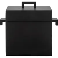 Alessi Koch-Topf La Cubica Black 21,5 x 17 cm