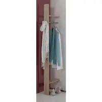 Wimex Garderobenpaneel Cariba ¦ holzfarben ¦ Maße (cm): B: 32 H: 179 T: 12.0