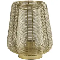Present Time Licht & Wohnen - Tischleuchte ADETA - Ø22x26cm - Gold
