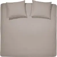 Cinderella Bettwäsche Weekend Taupe-260 x 200 / 220 cm | Extra Breed